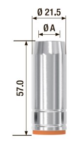 FUBAG Газовое сопло D=18.0 мм FB 250 (2 шт.) в Благовещенске фото