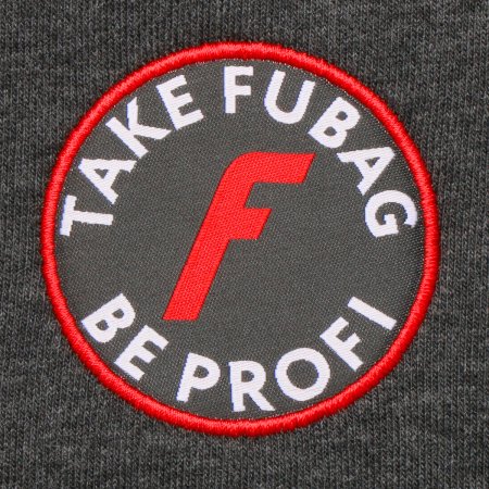 Серо-красная толстовка Fubag с капюшоном  размер XXL в Благовещенске фото