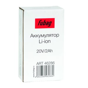 Аккумуляторная батарея FLI5S1P1202 Li-ion к бензиновым газонокосилкам FUBAG с электростартером и минирайдеру (20V/2Ah) в Благовещенске фото