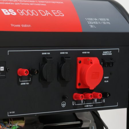 Бензиновый генератор FUBAG BS 9000 DA ES (трехфазный) с электростартером и коннектором автоматики Бензиновый генератор FUBAG BS 9000 DA ES (трехфазный) с электростартером и коннектором автоматики в Благовещенске фото