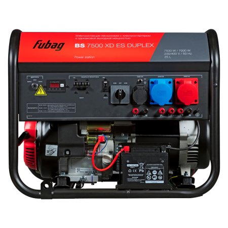 Бензиновый генератор FUBAG BS 7500 XD ES DUPLEX в Благовещенске фото