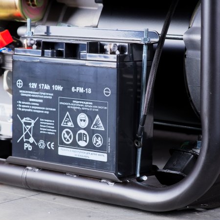 Бензиновый генератор FUBAG BS 9000 A ES с электростартером и коннектором автоматики в Благовещенске фото