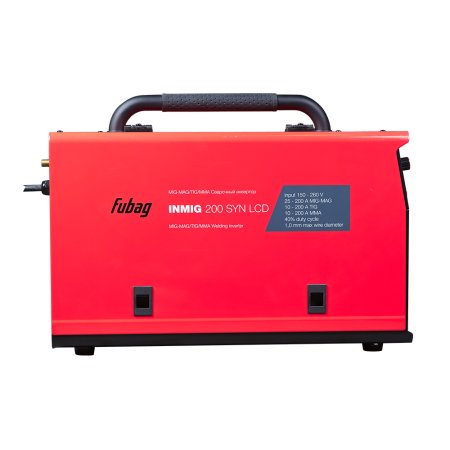 FUBAG Сварочный полуавтомат INMIG 200 SYN LCD (новый дисплей) с горелкой FB 250 3 м (FB 250 Ergo 3 м) + Маска сварщика Хамелеон IR 4-13N M + Порошковая проволока самозащитная FB 71TGS 0.8 мм_катушка 100 мм_вес 1 кг в ПОДАРОК! в Благовещенске фото