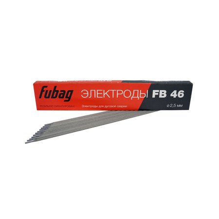 Электрод сварочный FUBAG с рутилово-целлюлозным покрытием FB 46 D2.5 мм (пачка 0.9 кг) в Благовещенске фото