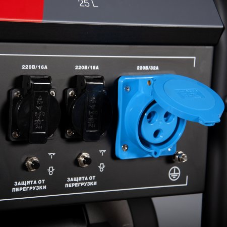 Бензиновый генератор с электростартером и коннектором автоматики FUBAG BS 7500 A ES Бензиновый генератор с электростартером и коннектором автоматики FUBAG BS 7500 A ES в Благовещенске фото