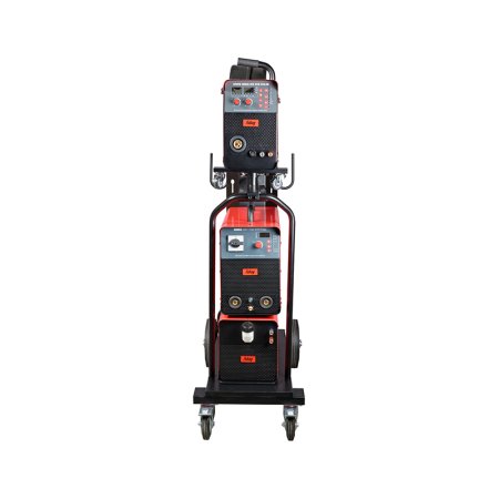 Полуавтомат сварочный FUBAG INMIG 500 T DW SYN PULSE + подающий механизм DRIVE INMIG DW SYN PULSE  + горелка FB 500 3 м + блок жидкостного охлаждения Cool 70 + тележка для аппаратов + шланг-пакет 5 метров 70 мм2 14 pol с жидкостным  охлаждением в Благовещенске фото