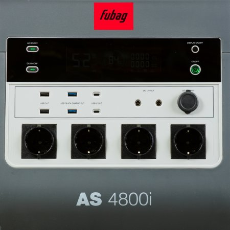 Портативная электростанция FUBAG AS 4800i (аккумулятор LiFePO4) в Благовещенске фото