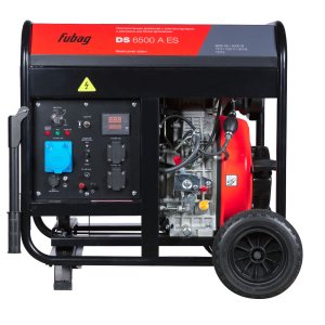 FUBAG Дизельный генератор с электростартером и коннектором автоматики DS 6500 A ES в Благовещенске фото