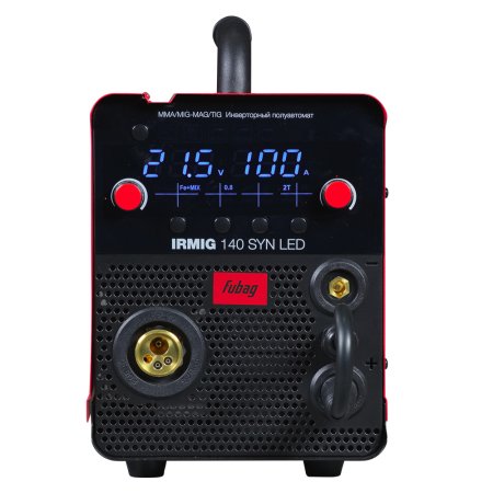 Полуавтомат сварочный инверторный FUBAG IRMIG 140 SYN LED с горелкой 150 А в комплекте в Благовещенске фото