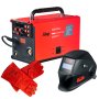FUBAG Сварочный полуавтомат IRMIG 208 SYN PLUS (31447) + Маска сварщика Хамелеон IR 9-13N S (38072) + Сварочные краги на подкладке красные FWGN 10R (641180) в Благовещенске фото