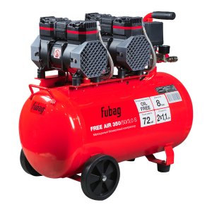 Компрессор безмасляный малошумный FUBAG Свободный Воздух (Free Air) 350/50/3.0 S в Благовещенске фото