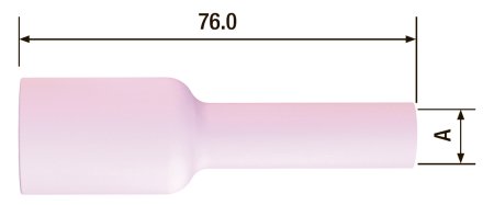 FUBAG Сопло керамическое для газовой линзы №6L ф10 FB TIG 17-18-26 (2 шт.) в Благовещенске фото