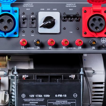 Бензиновый генератор FUBAG BS 8500 XD ES DUPLEX для одно и трехфазного режимов работы в Благовещенске фото