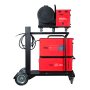 Полуавтомат сварочный FUBAG XMIG 500T DW PULSE  + подающий механизм DRIVE XMIG DW PULSE  + горелка FB 550W 3m  + блок жидкостного охлаждения Cool XMIG  + шланг-пакет 5 метров 95 мм2 14 pol с жидкостным охлаждением + тележка XM в Благовещенске фото