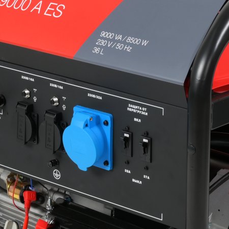 Бензиновый генератор FUBAG BS 9000 A ES с электростартером и коннектором автоматики в Благовещенске фото