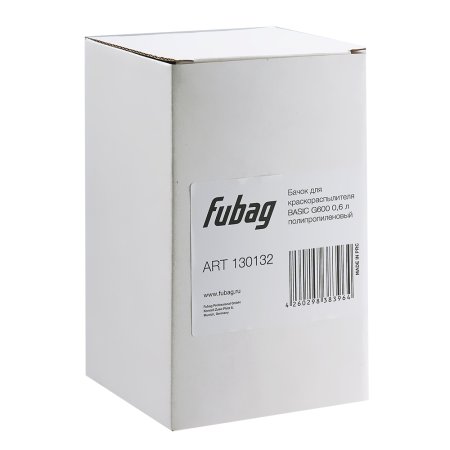 FUBAG Бачок для краскораспылителя BASIC G600, 0.6л полипропиленовый FUBAG (Фубаг) FUBAG Бачок для краскораспылителя BASIC G600, 0.6л полипропиленовый в Благовещенске фото