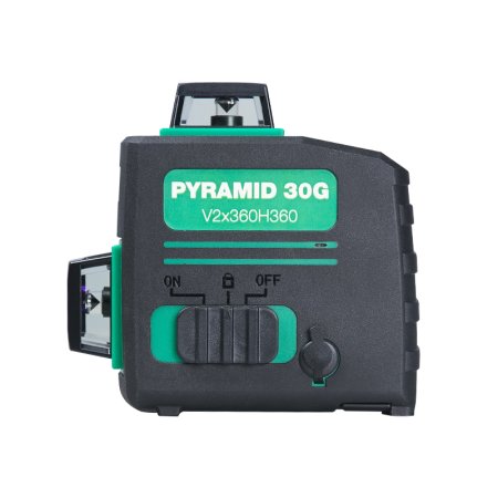 FUBAG уровень лазерный 3D с зеленым лучом Pyramid 30G V2х360H360 в Благовещенске фото