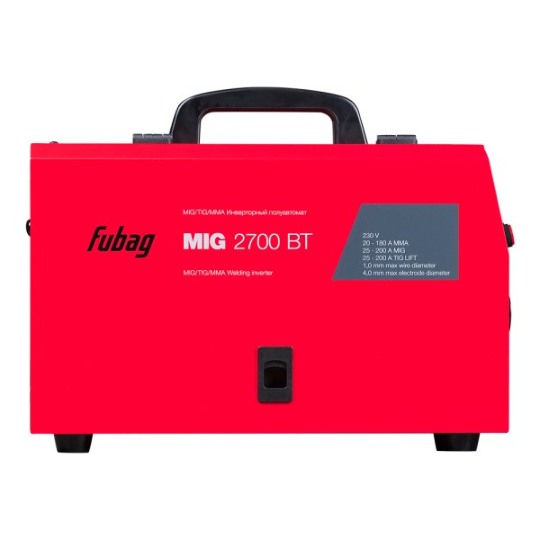 Сварочный инверторный полуавтомат FUBAG MIG 2700 BT со встроенной горелкой в Благовещенске фото