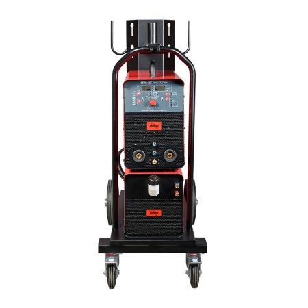 Аппарат сварочный инверторный аргонодуговой FUBAG INTIG 400 T W AC/DC PULSE + горелка FB TIG 18 5P 4m + модуль охлаждения + тележка в Благовещенске фото