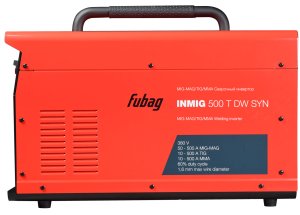 Сварочный полуавтомат INMIG 500T DW SYN + Подающий механизм DRIVE INMIG DW SYN + Шланг-пакет 5 м + Горелка FB 500 3 м + Блок жидкостного охлаждения + Тележка в Благовещенске фото